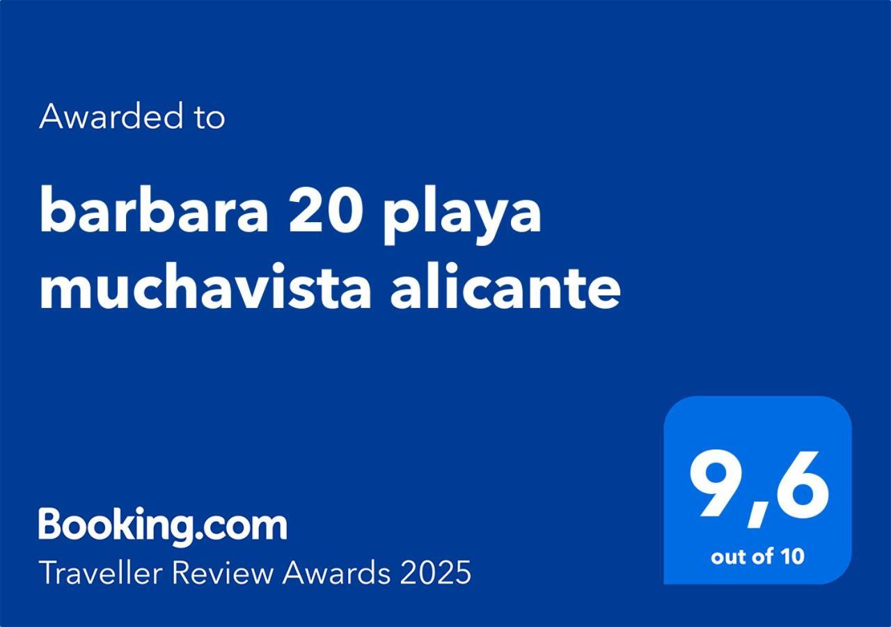 Barbara 20 Playa Muchavista Alicante El Campello Eksteriør billede